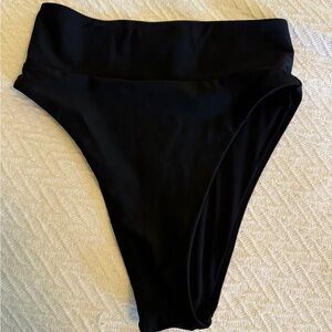 Aerie black swim bottom size XS